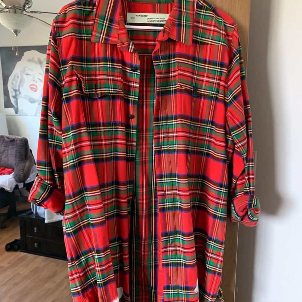 OFF-WHITE Men’s flannel
